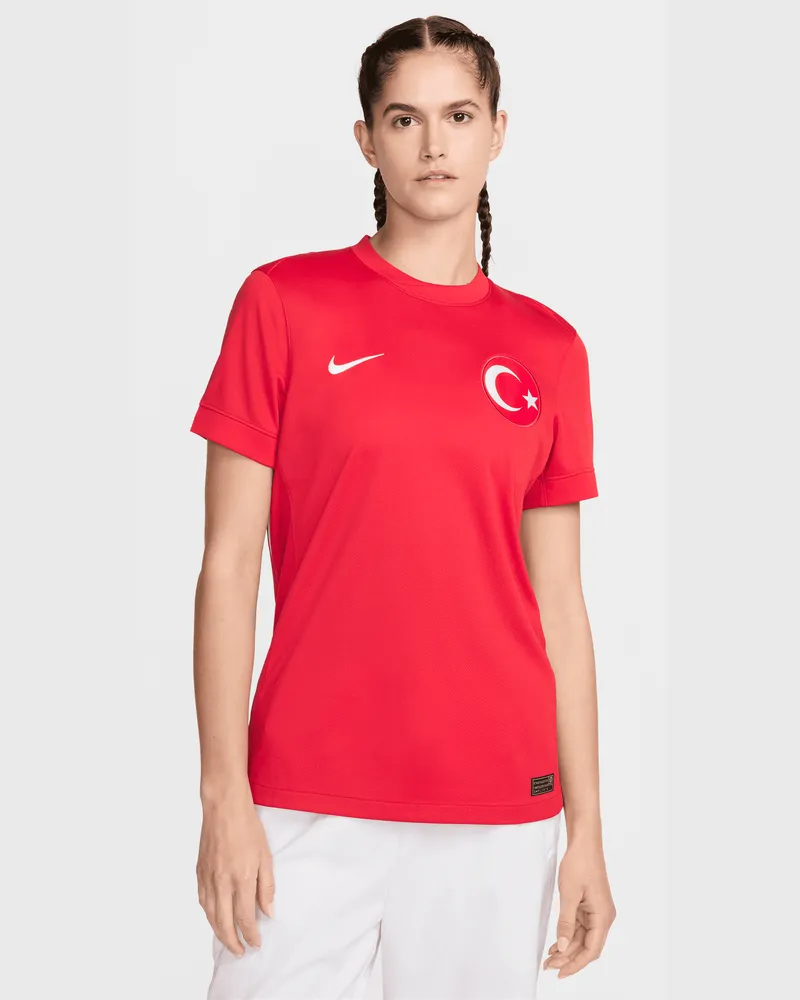 Nike Türkei 2024/25 Stadium Away  Replica Fußballtrikot mit Dri-FIT-Technologie für Damen - Rot Rot