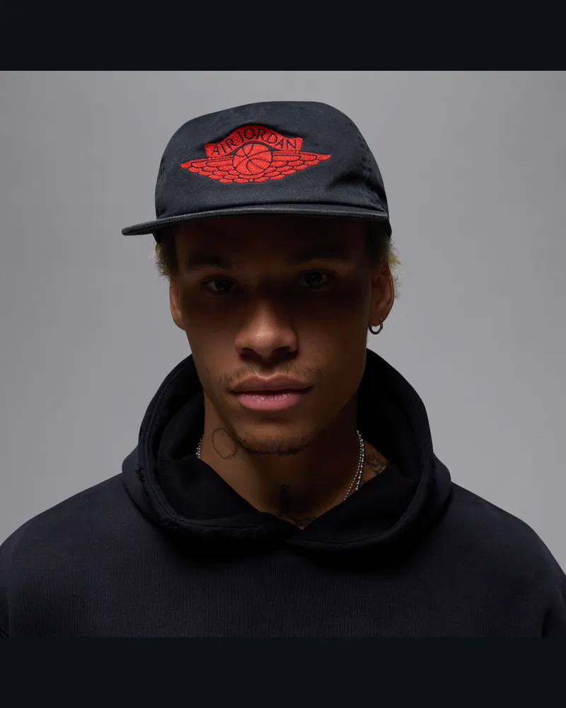 Jordan Pro Rare Air Unstrukturierte Cap - Schwarz Schwarz