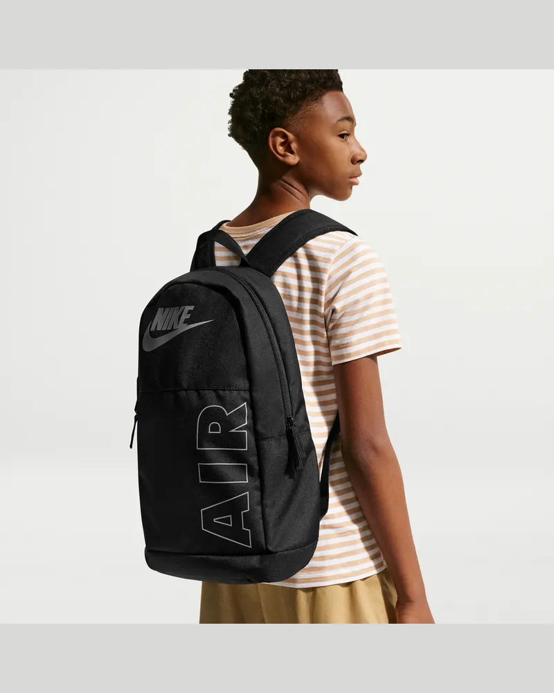 Nike Kinderrucksack (20 l) - Schwarz Schwarz