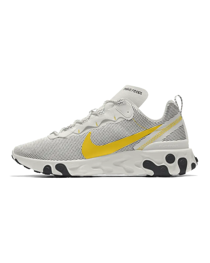 Nike React 55 Premium By You personalisierbarer Herrenschuh - Gelb Gelb