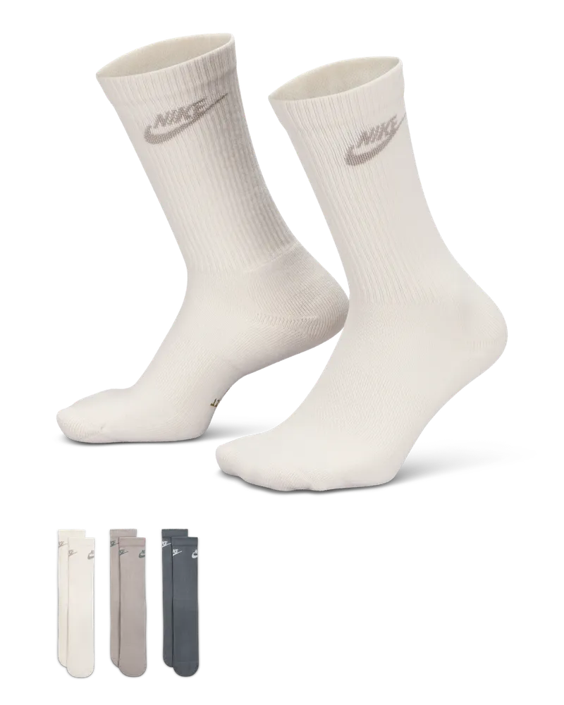 Nike Everyday Elevated Crew-Socken (3 Paar) - Multi-Color Multi-color