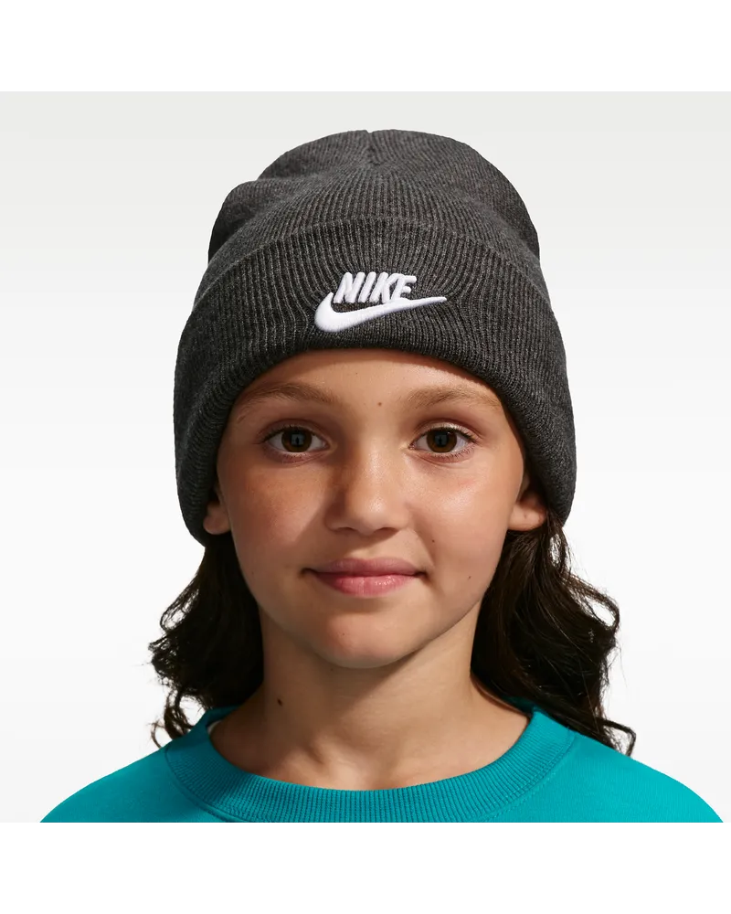 Nike Peak Beanie (ältere Kinder) - Schwarz Schwarz