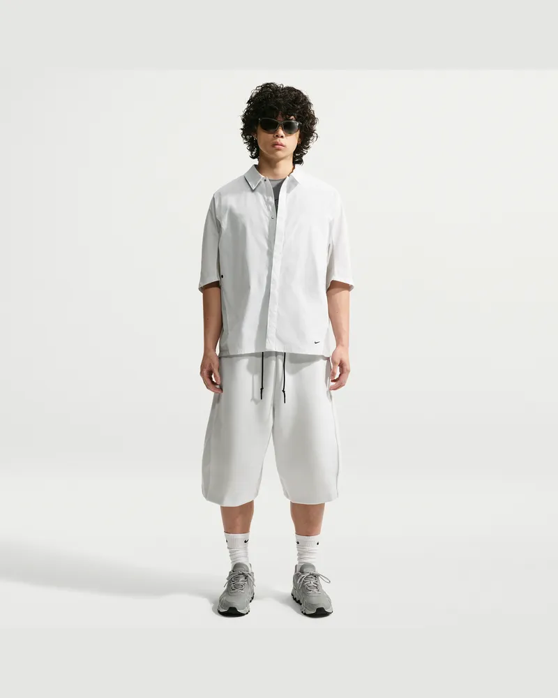 Nike Tech Oversize-Fleece-Shorts (Herren) - Weiß Weiß