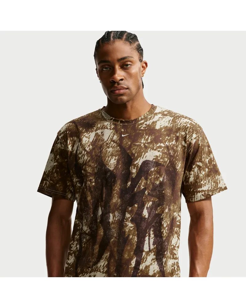 Nike Basketball-T-Shirt (Herren) - Braun Braun