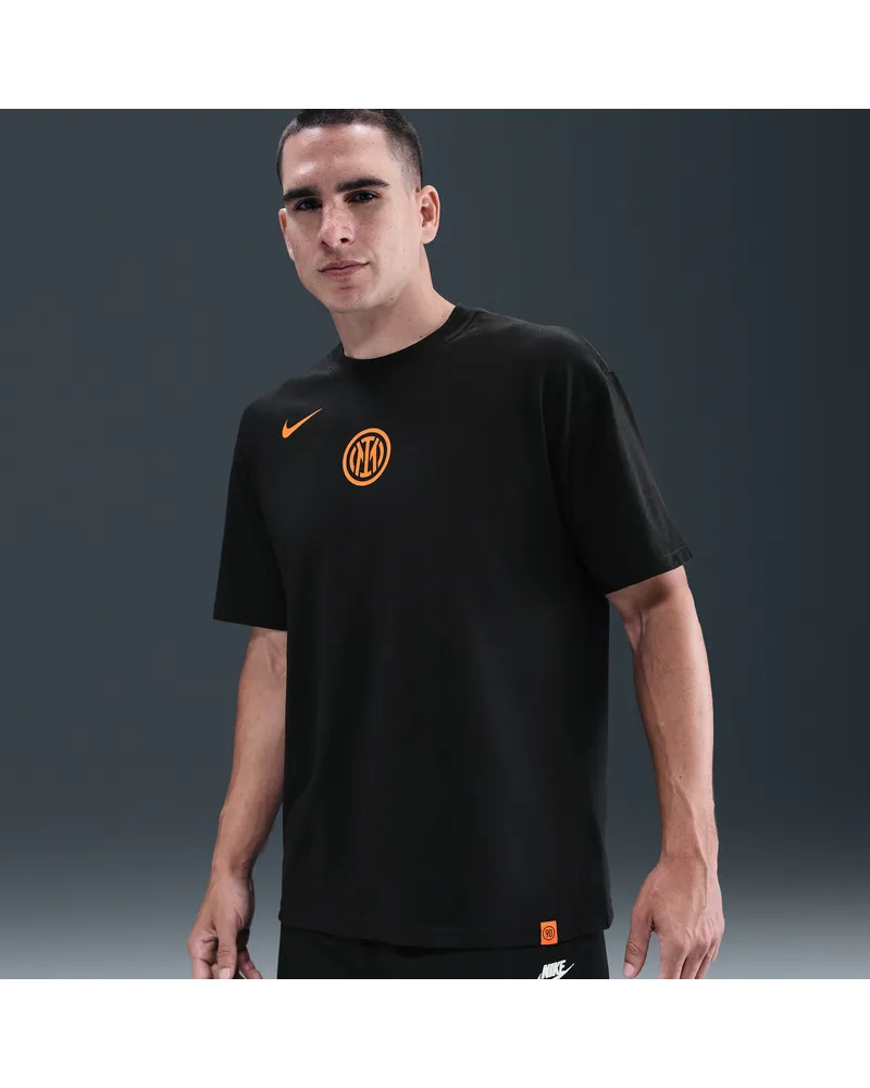 Nike Inter Mailand  Total 90 Fußball-T-Shirt (Herren) - Schwarz Schwarz