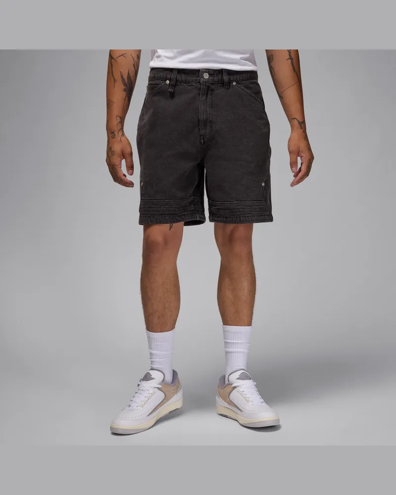 Jordan Air  Denim-Shorts (Herren) - Schwarz Schwarz