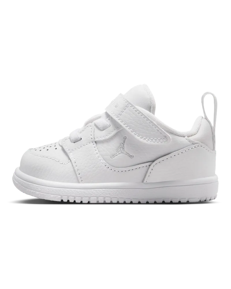 Jordan Court Connect Low Schuhe für Babys und Kleinkinder - Weiß Weiß