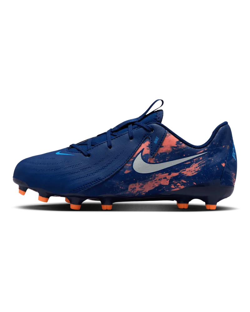 Nike Jr. Phantom GX 2 Academy "Erling Haaland" Low-Top-Fußballschuh für verschiedene Böden (ältere Kinder) - Blau Blau