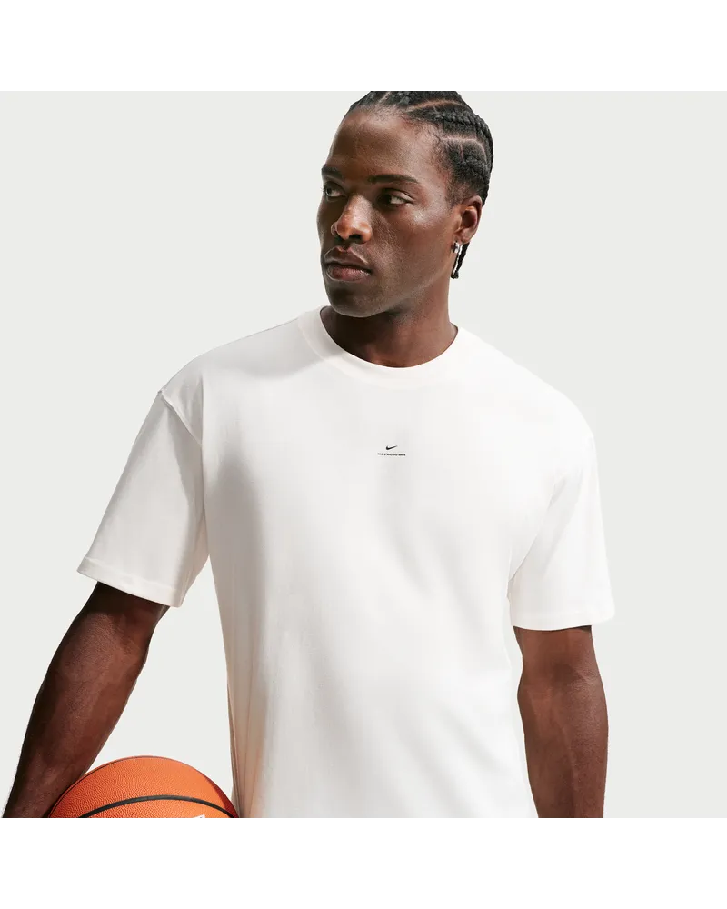 Nike Standard-Dri-FIT Basketball-T-Shirt für Herren - Weiß Weiß