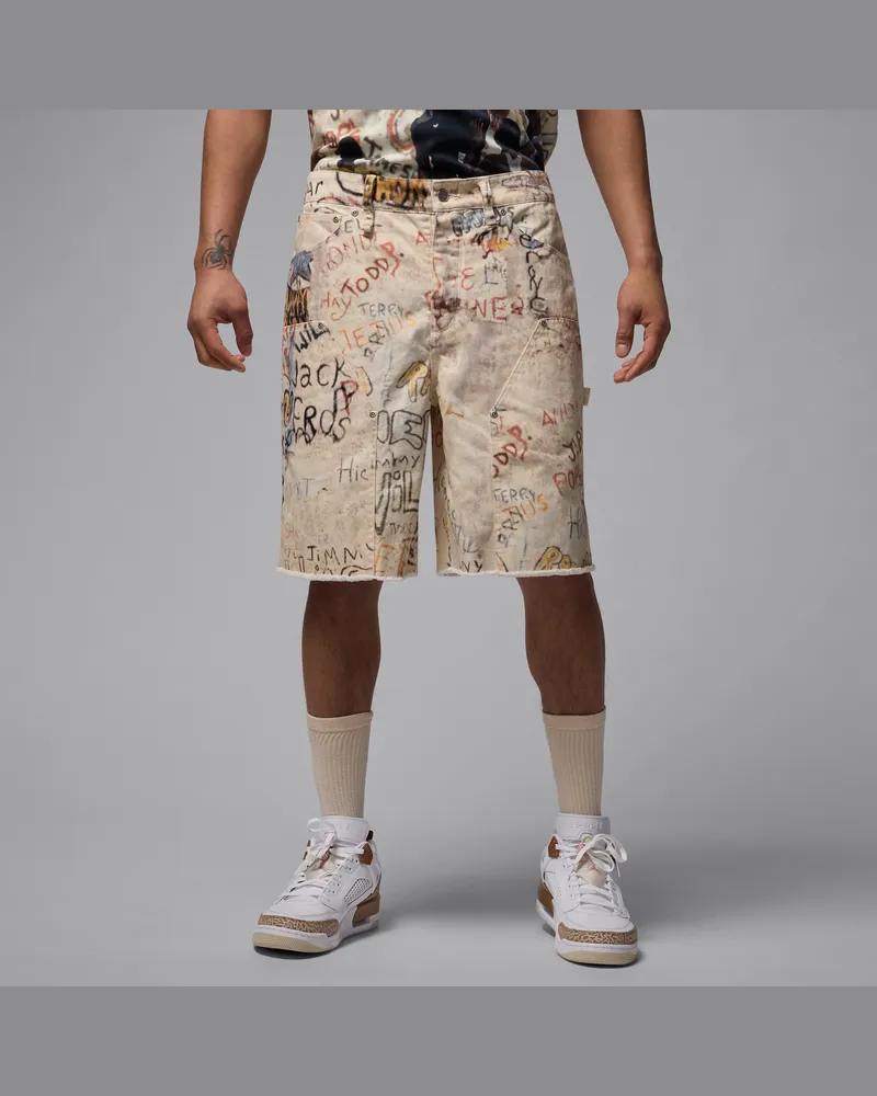 Jordan Air  Shorts mit Print (Herren) - Weiß Weiß