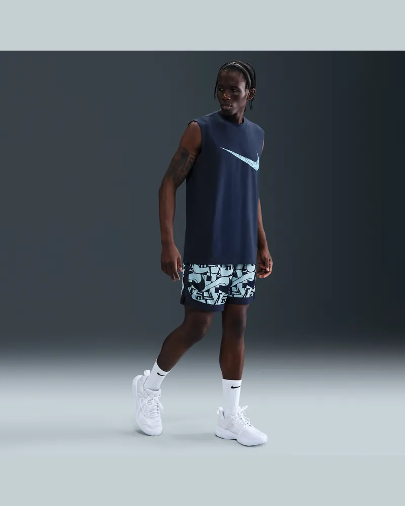 Nike Giannis Dri-FIT DNA-Basketballshorts für Herren (ca. 15 cm) - Blau Blau