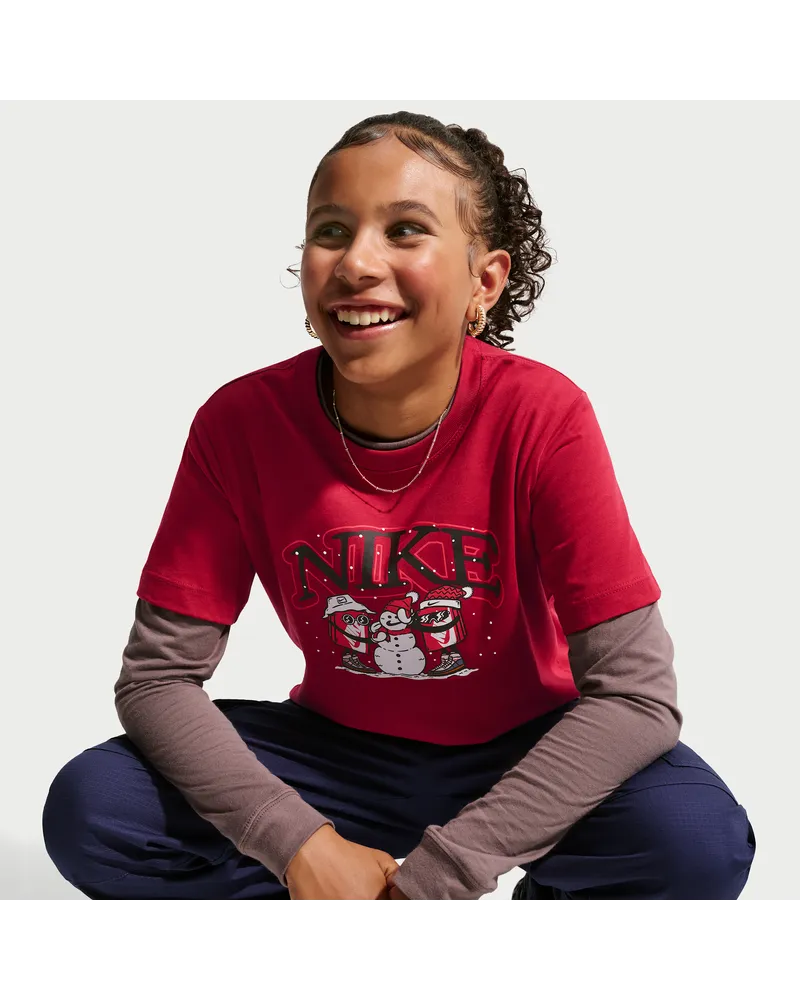 Nike T-Shirt (ältere Kinder) - Rot Rot