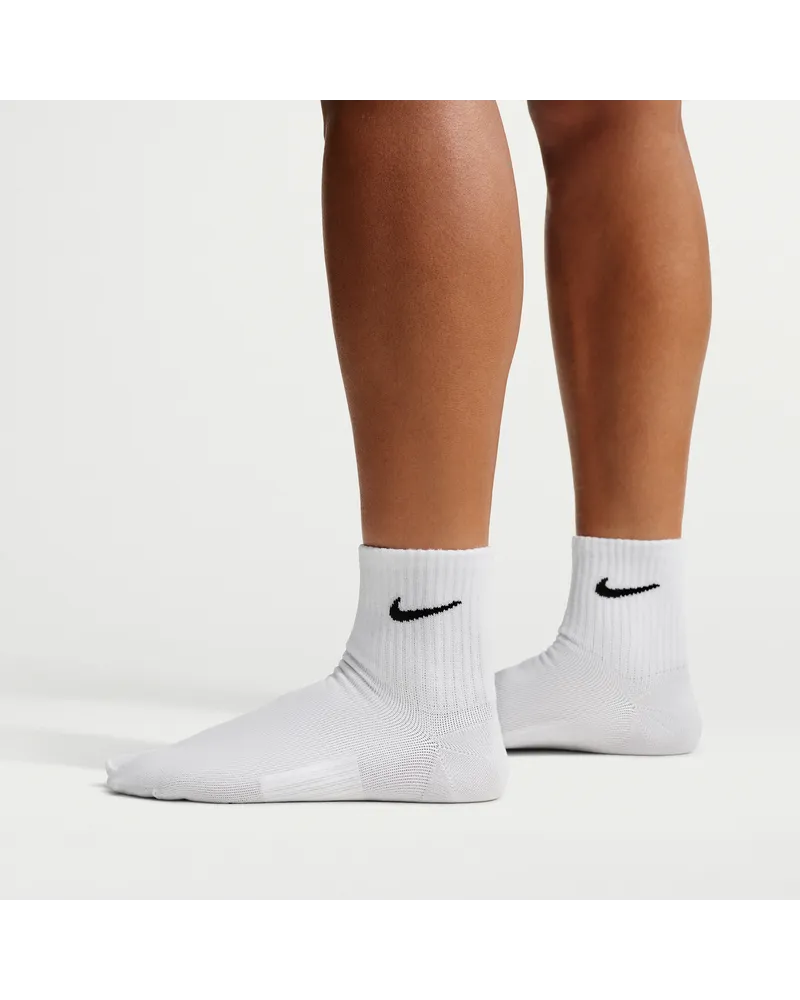 Nike Everyday Plus „Rift“ Lightweight Knöchelsocken mit geteilten Zehen - Weiß Weiß