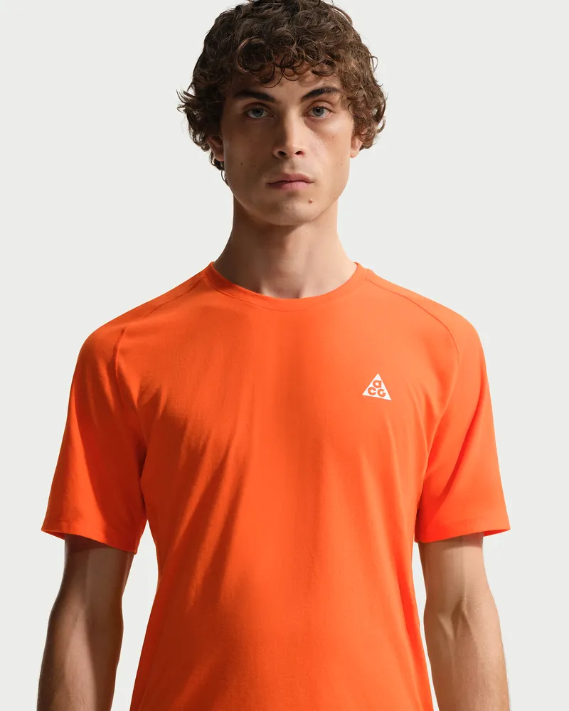 Nike ACG "Solar Chase" Dri-FIT ADV Traillaufoberteil (Herren) - Orange Orange