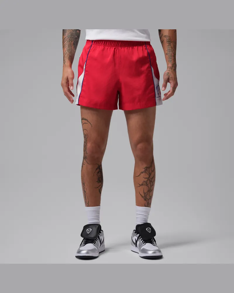 Jordan Brooklyn Shortie-Shorts (Herren, ca. 10 cm) - Rot Rot