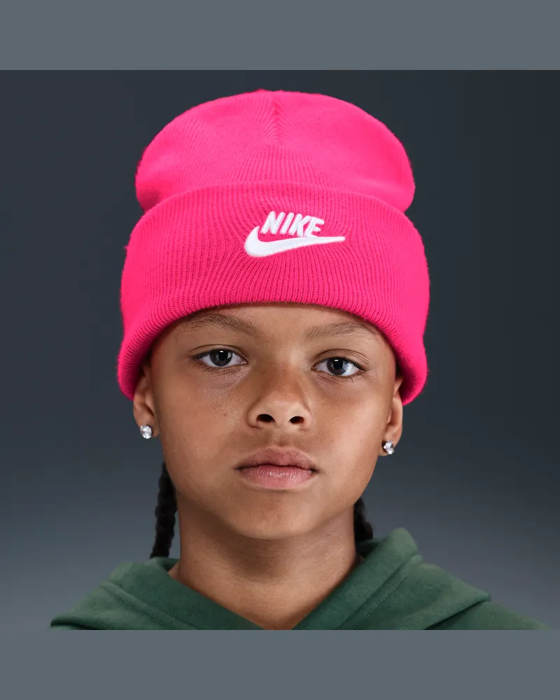Nike Peak Beanie (ältere Kinder) - Pink Pink