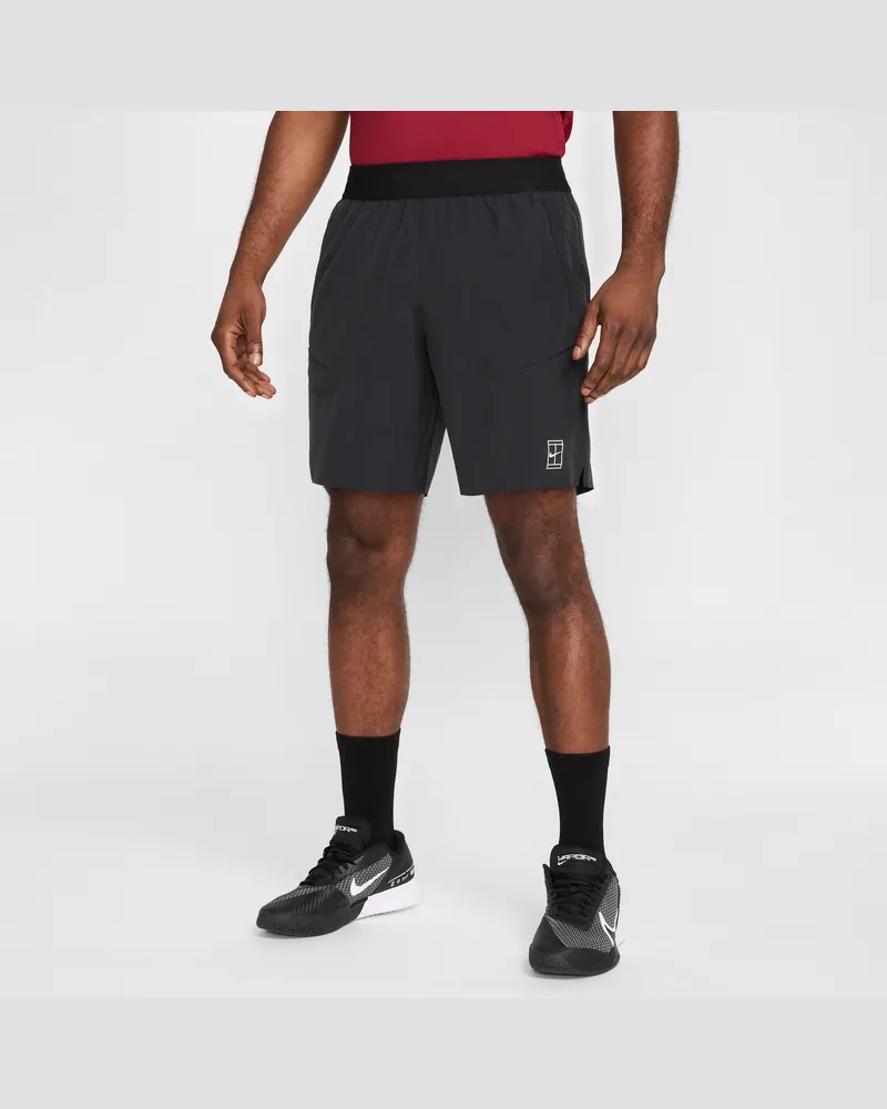 Nike Court Advantage Dri-FIT Tennisshorts (Herren, ca. 20,5 cm) - Schwarz Schwarz
