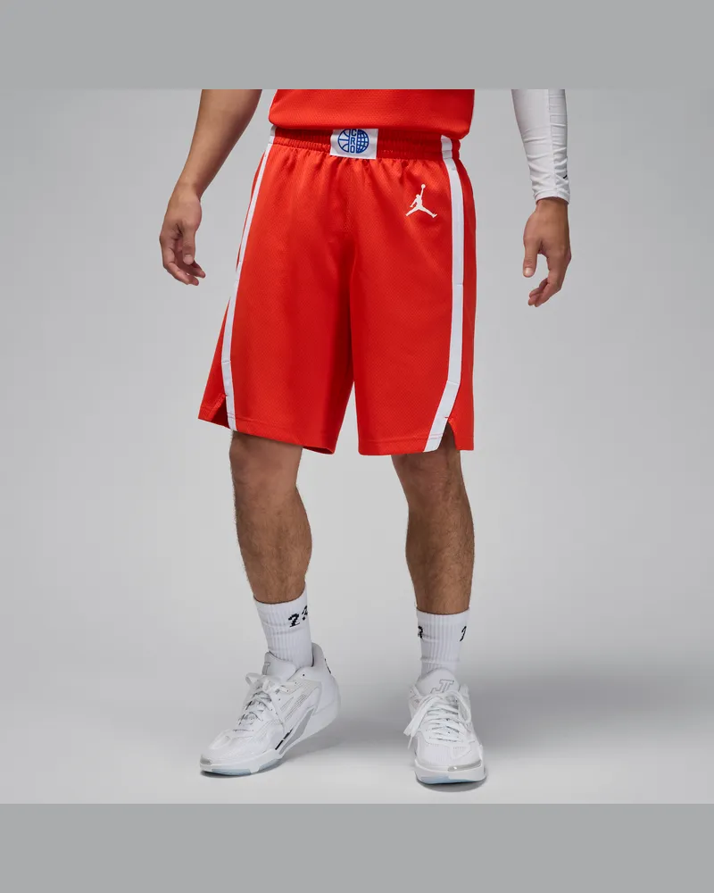 Nike Kroatien Limited Road  Basketballshorts (Herren) - Rot Rot