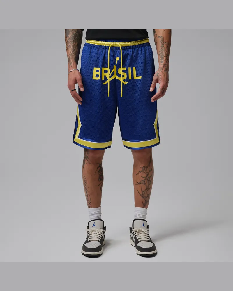 Jordan Diamond Mesh-Shorts für Herren - Blau Blau