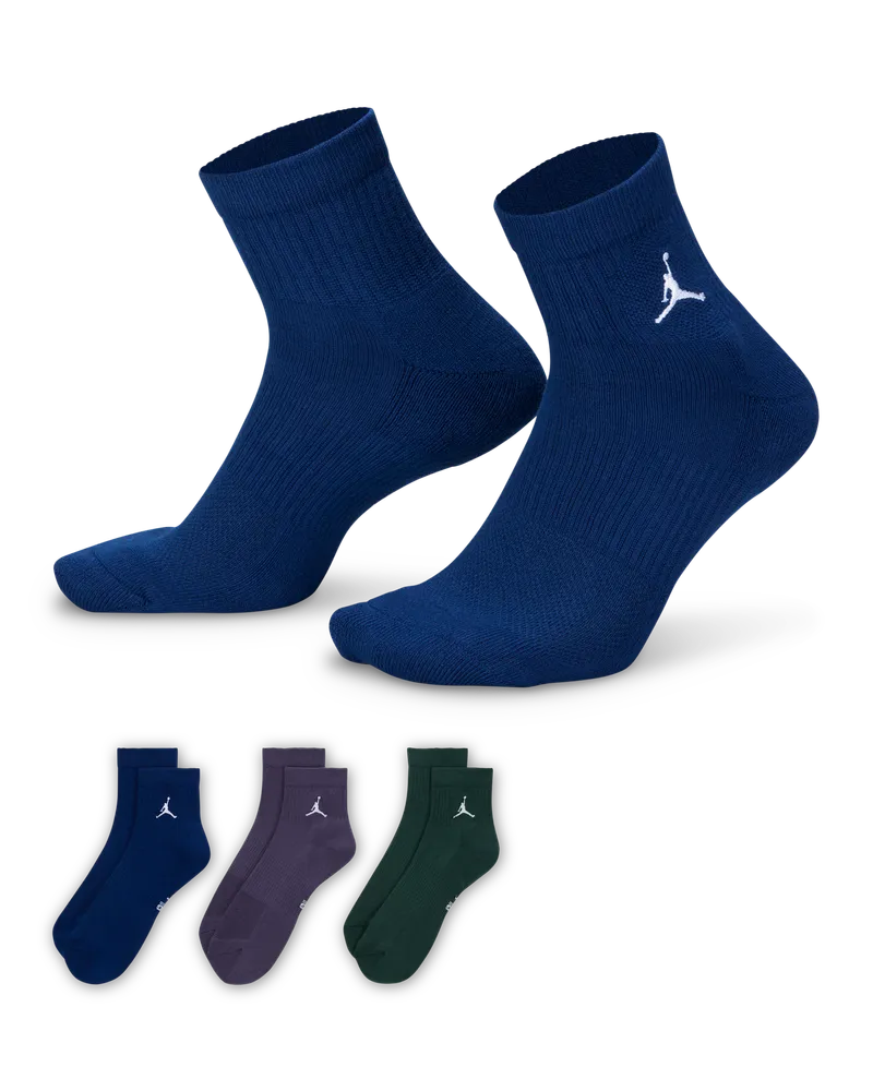 Jordan Knöchelsocken für jeden Tag (3 Paar) - Multi-Color Multi-color