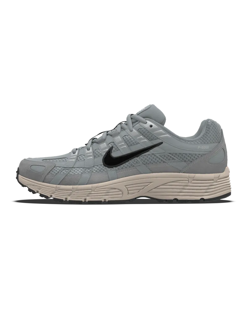 Nike P-6000 By You personalisierbarer Schuh (Herren) - Grau Grau