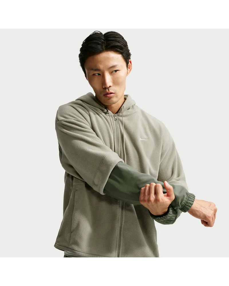 Nike Therma-FIT Kapuzenjacke aus Fleece (Herren) - Grün Grün