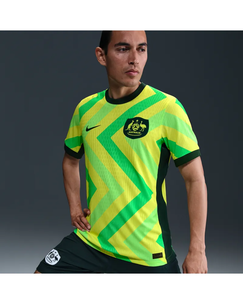 Nike Australien 2025/26 Match Home  Authentic Dri-FIT ADV Fußballtrikot (Herren) - Gelb Gelb