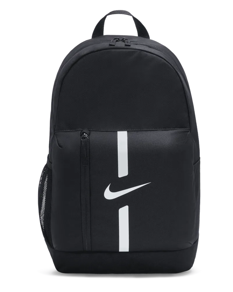 Nike Academy Team Kinder-Fußballrucksack (22 l) - Schwarz Schwarz