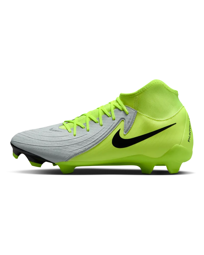 Nike Phantom Luna 2 Academy MG High-Top-Fußballschuhe - Grau Grau