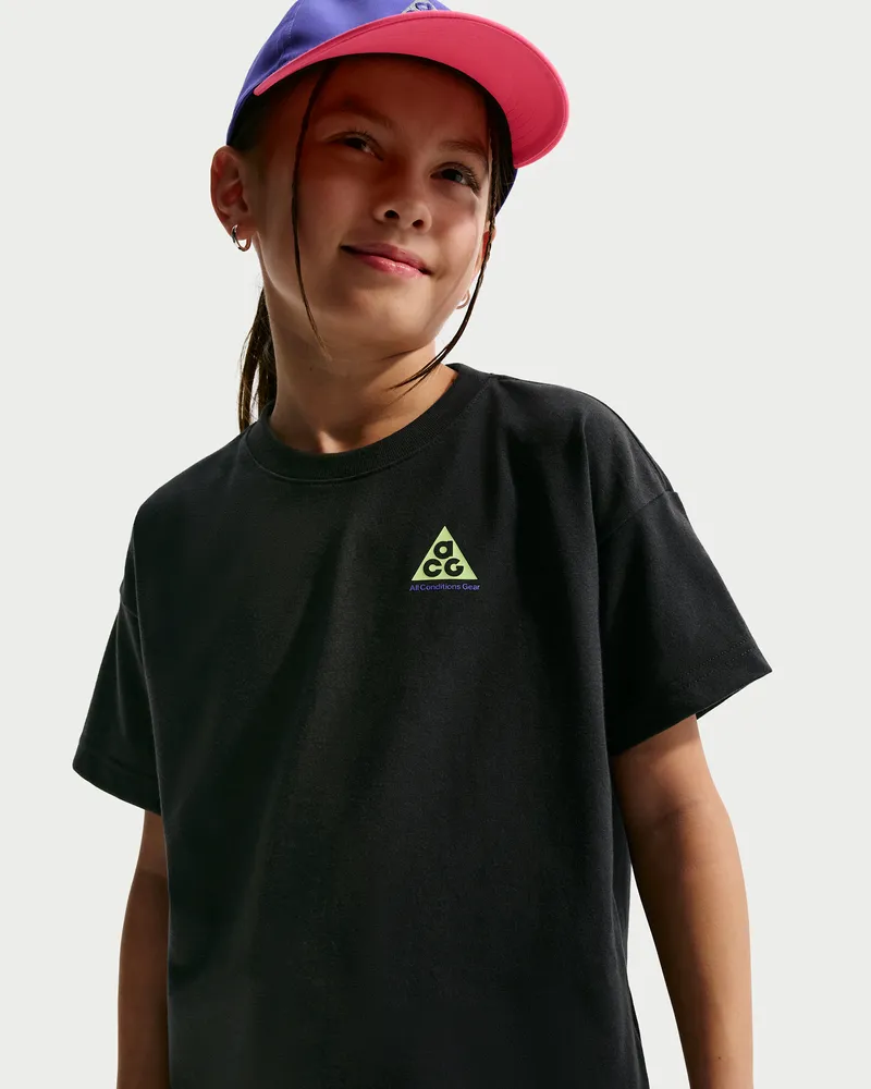 Nike ACG Max90 Dri-FIT T-Shirt (Kinder) - Schwarz Schwarz
