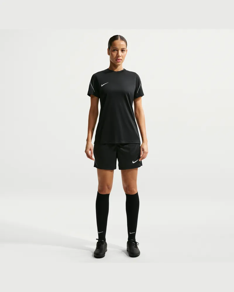 Nike Strike Dri-FIT Strick-Fußballshorts (Damen) - Schwarz Schwarz