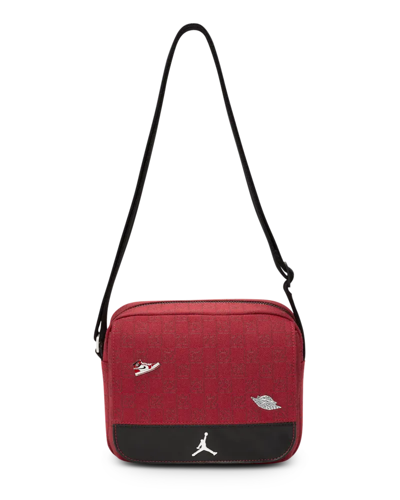 Jordan Monogram Crossbody Crossbody-Tasche - Rot Rot