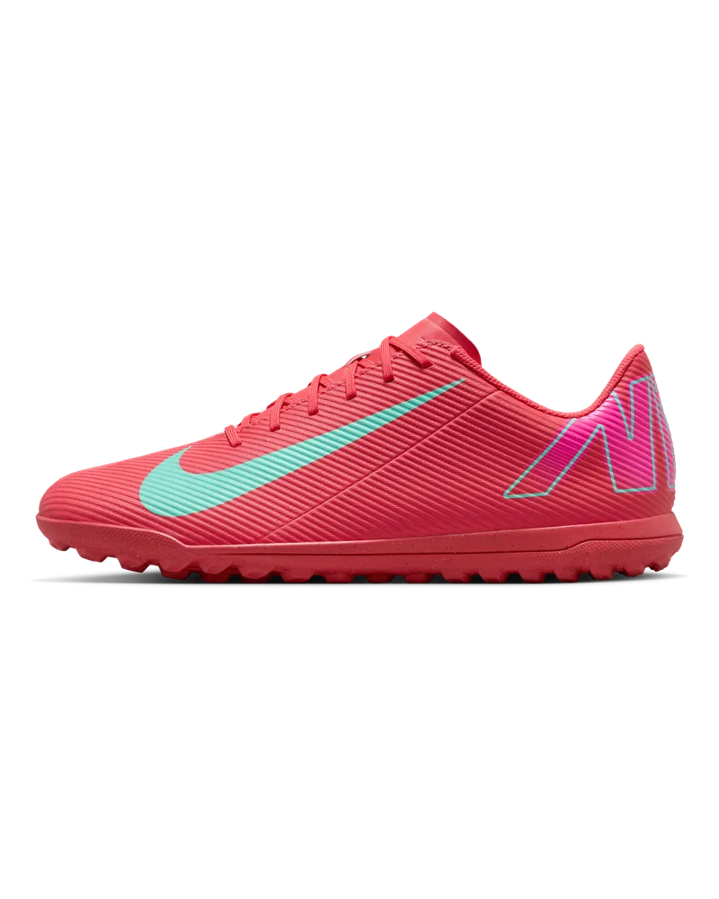 Nike Mercurial Vapor 16 Club TF Low-Top Fußballschuh - Rot Rot
