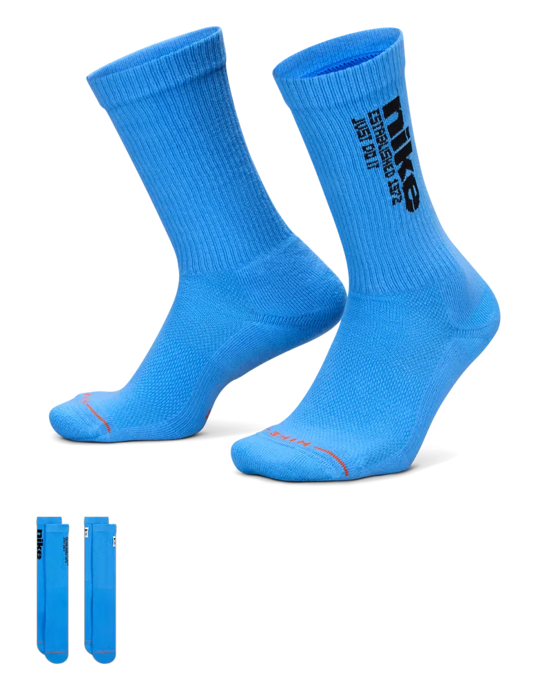 Nike Everyday Elevated Crew-Socken (2 Paar) - Multi-Color Multi-color