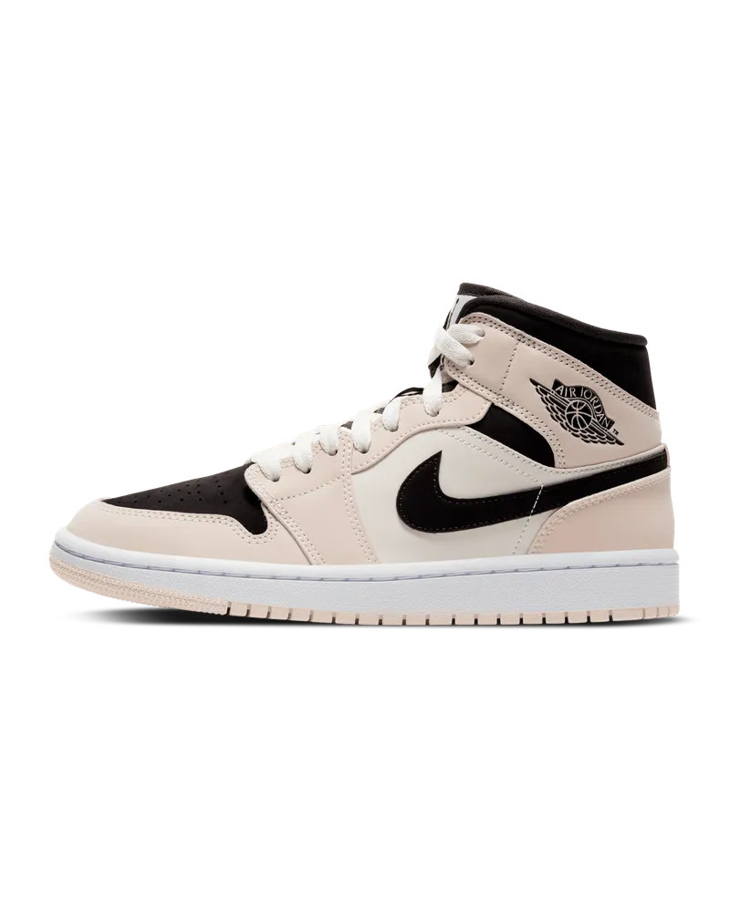 Jordan Air  1 Mid Schuh (Damen) - Weiß Weiß