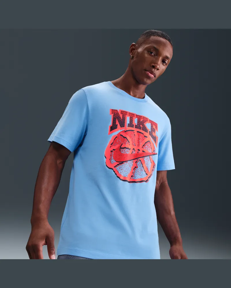 Nike Dri-FIT-Basketball-T-Shirt (Herren) - Blau Blau