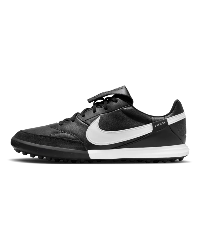 Nike Premier 3 TF Low-Top Fußballschuh - Schwarz Schwarz