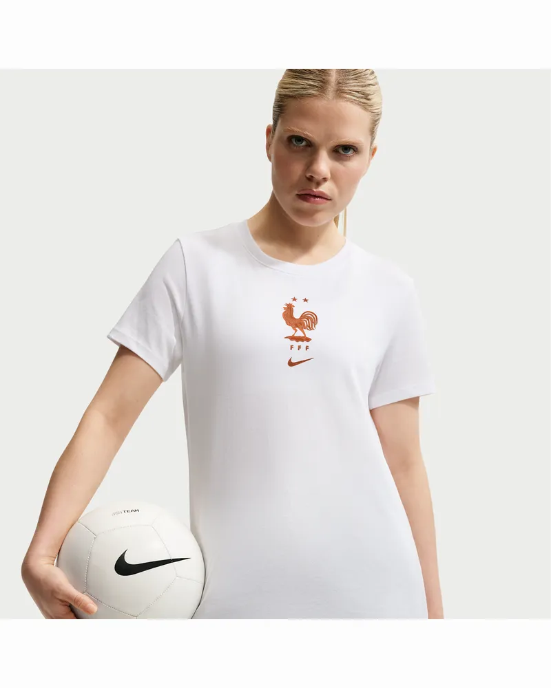 Nike Frankreich Fußball-T-Shirt von  (Herren) - Weiß Weiß