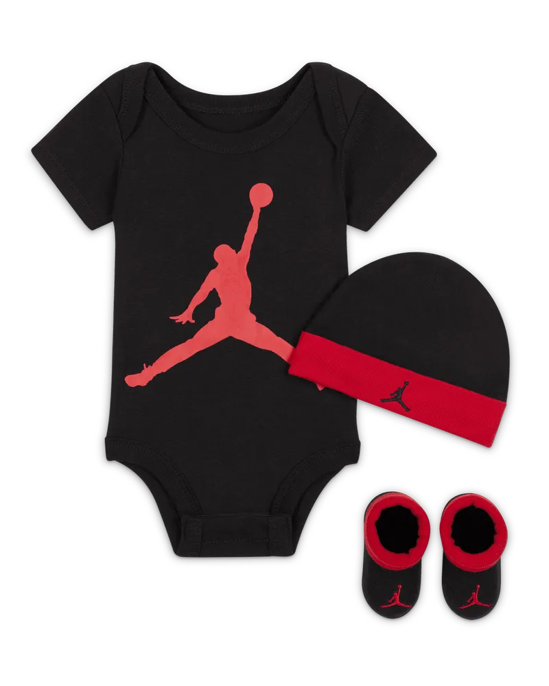 Jordan 3-teiliges Set für Babys - Schwarz Schwarz