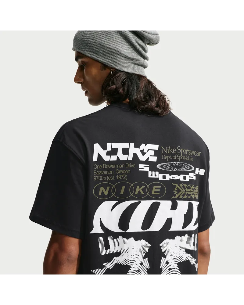 Nike T-Shirt (Herren) - Schwarz Schwarz