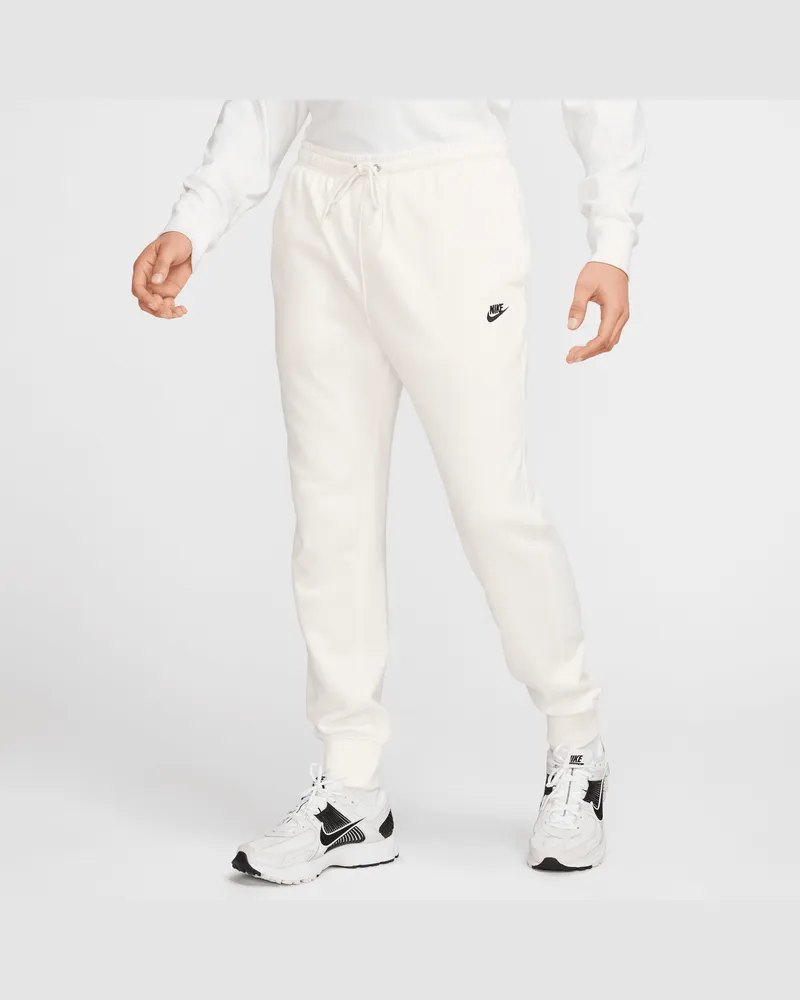 Nike Club Jogger aus French-Terry (Herren) - Weiß Weiß