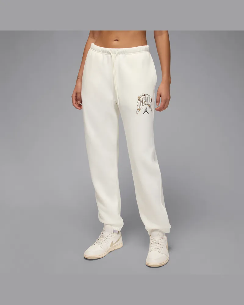 Jordan Brooklyn Fleece Realtree Hose (Damen) - Weiß Weiß