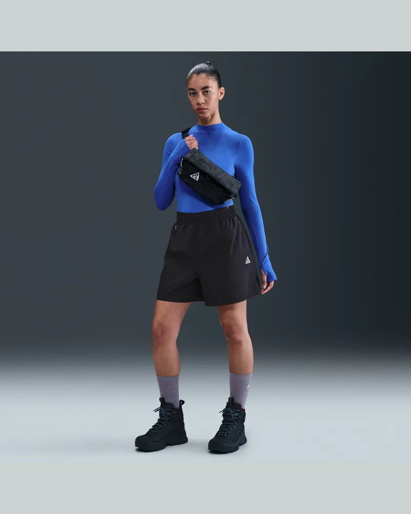 Nike ACG Repel Ripstop-Shorts mit mittelhohem Bund (Damen) - Schwarz Schwarz