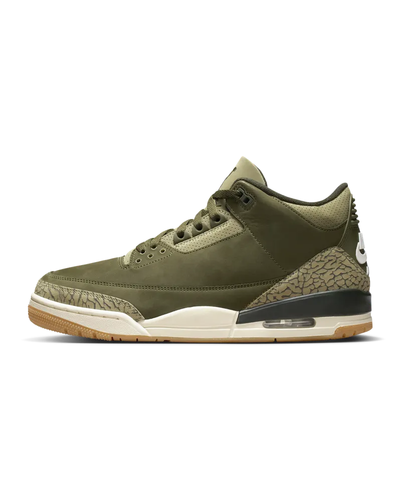 Jordan Air  3 Retro "Medium Olive" Herrenschuhe - Grün Grün