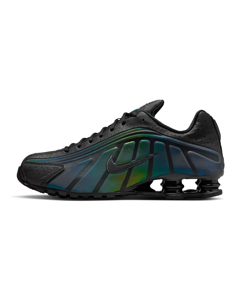 Nike Shox R4 SE Schuh mit reflektierenden Designakzenten (Herren) - Schwarz Schwarz