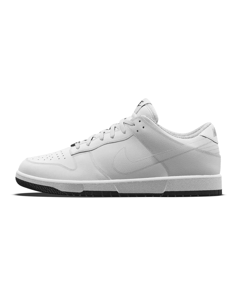 Nike Dunk Low Unlocked By You personalisierbarer Schuh - Weiß Weiß