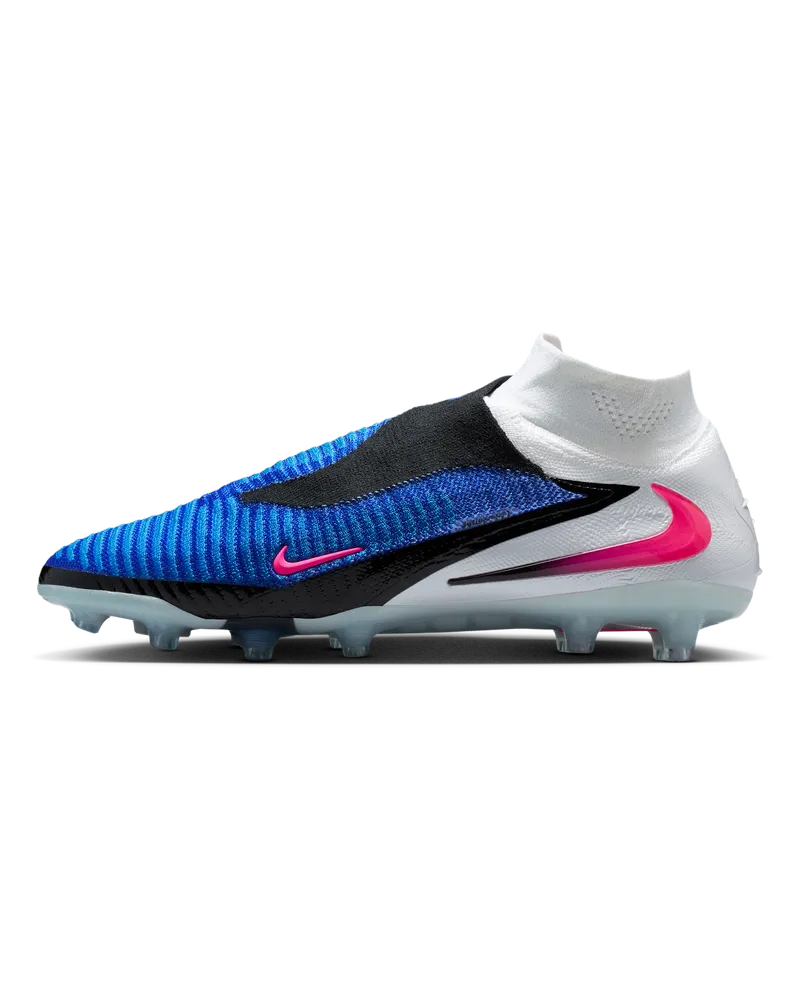 Nike Phantom 6 High Elite Fußballschuh für Kunstrasen - Blau Blau