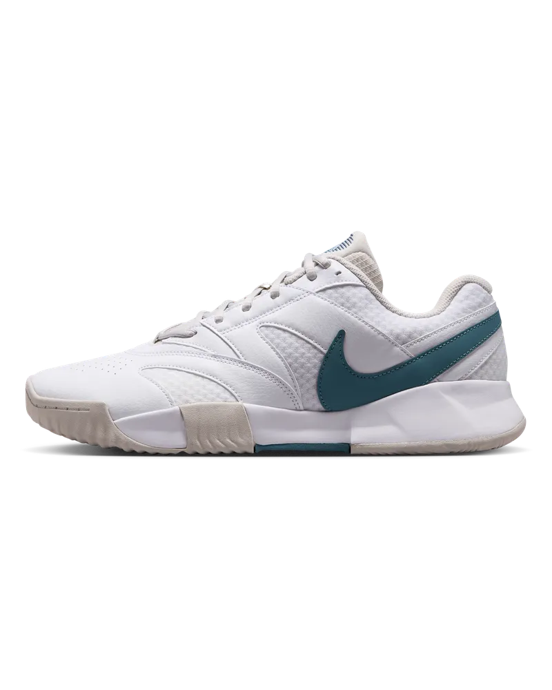 Nike Court Lite 4 Herren-Tennisschuh für Sandplätze - Weiß Weiß