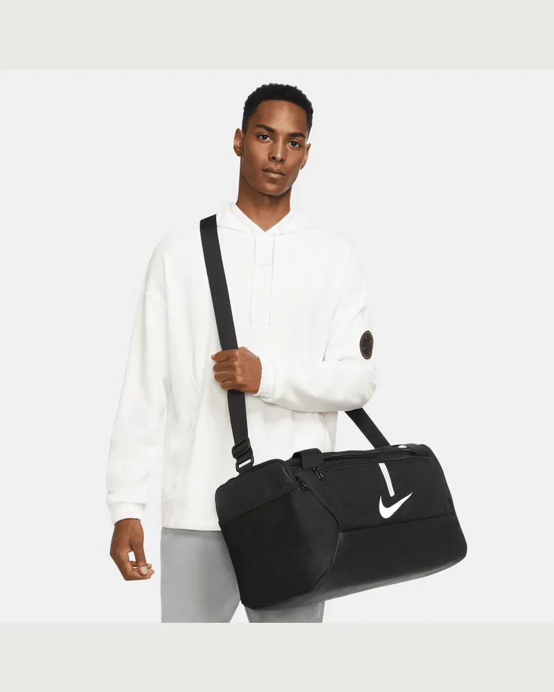 Nike Academy Team Fußball-Sporttasche (Klein, 41 l) - Schwarz Schwarz