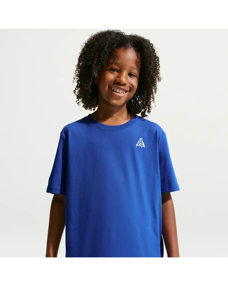 Nike ACG Core T-Shirt (ältere Kinder) - Blau Blau